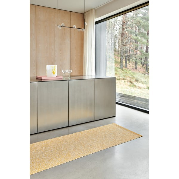 Sinepikollane sise/välisvaip 70x90 cm Sam Mustard – Pappelina-image-2