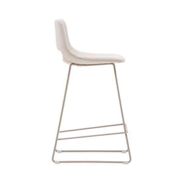 Beež baaritool (istme kõrgus 65 cm) Zahara - Kave Home-image-2