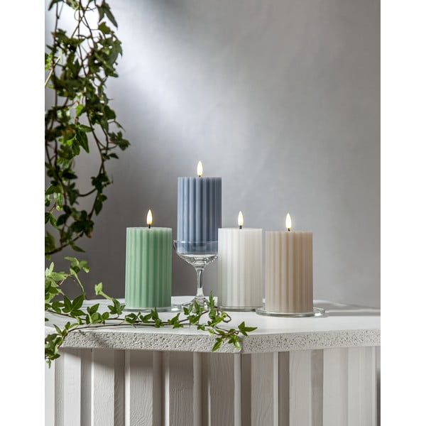 LED-küünal (kõrgus 15 cm) Flamme Stripe - Star Trading-image-3