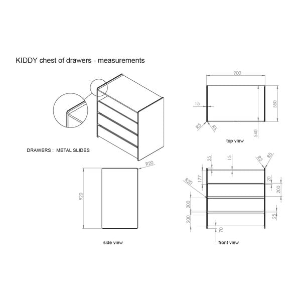 Valge lastekapp Kiddy - Vipack-image-4