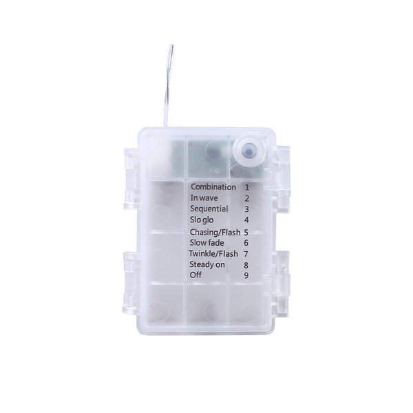 Läbipaistev LED valguskett, 200 valgustit, pikkus 15,93 m - DecoKing-image-3