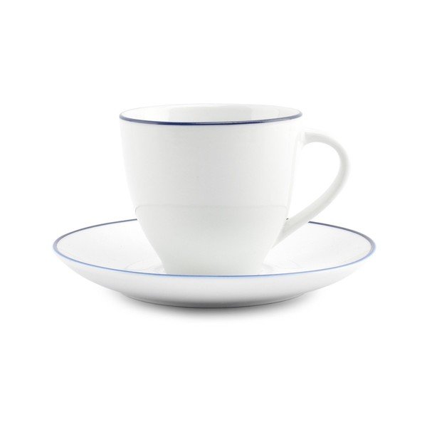 Valge portselanist alustass ø 14,5 cm Basic White - BonBistro-image-1
