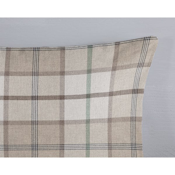 Helepruun flanellist voodipesu üheinimesevoodile 140x200 cm Bernardus - Good Morning-image-2