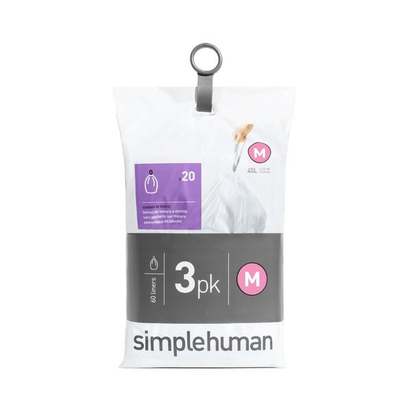 Prügikotid 60 tk 45 l M - simplehuman