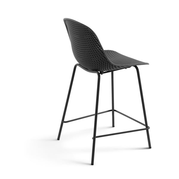 Tumehall metallist-plastikust aia baaritool Quinby - Kave Home-image-3