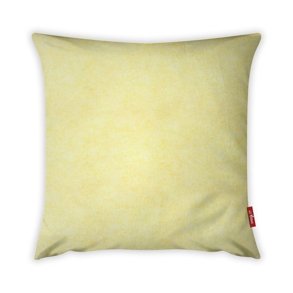 Kollane puuvillane padjapüürileht , 42 x 42 cm - Vitaus