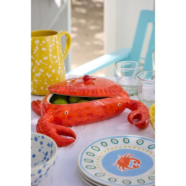 Kivinõudest magustoidutaldrik ø 22 cm Summer Bliss - Costa Nova-image-4