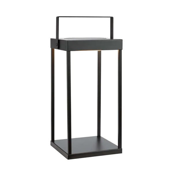 Must päikesepaneeli/USB-ga LED-latern (kõrgus 42 cm) Pure - Markslöjd
