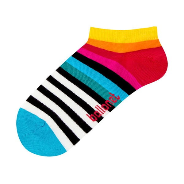Kotníkové ponožky Ballonet Socks Rainbow, velikost 41 – 46