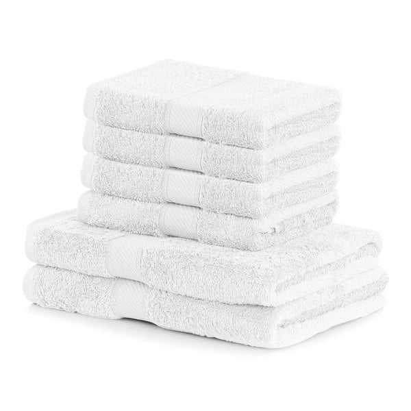 2 valge rätiku ja 4 valge rätiku komplekt Bamby - AmeliaHome