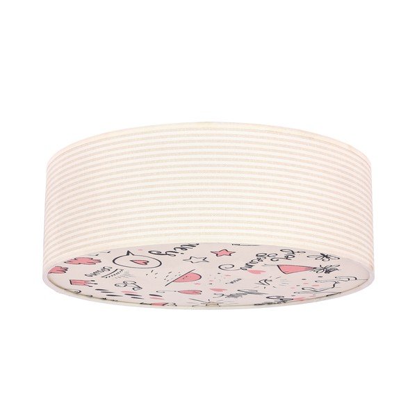 Laste laevalgusti tekstiilist varjuga ø 38 cm Kiddy - Candellux Lighting-image-2