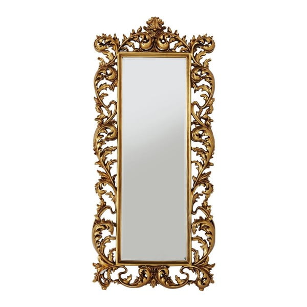 Zrcadlo ve zlaté barvě Kare Design Sun King, výška 190 cm