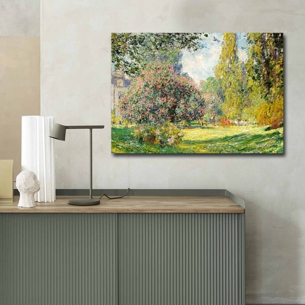 Seinareproduktsioon lõuendil , 100 x 70 cm Claude Monet - Wallity-image-2