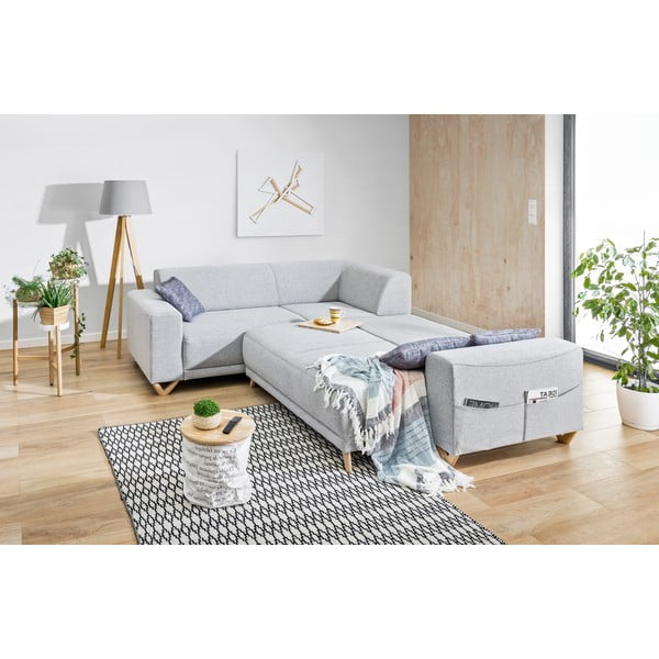 Helesinine lahtikäiv/panipaigaga nurgadiivan (vasak nurk/L-kujuline) Classy Sophie – Miuform-image-4