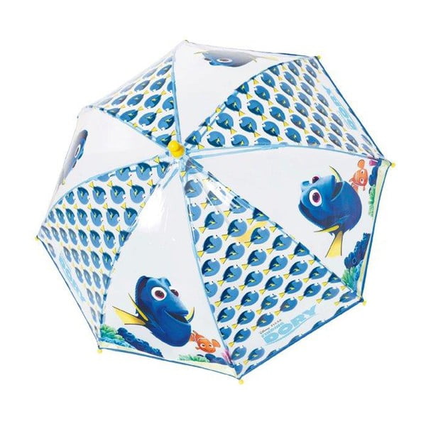 Dětský transparentní holový deštník pro děti Ambiance Birdcage Finding Dory, ⌀ 68 cm
