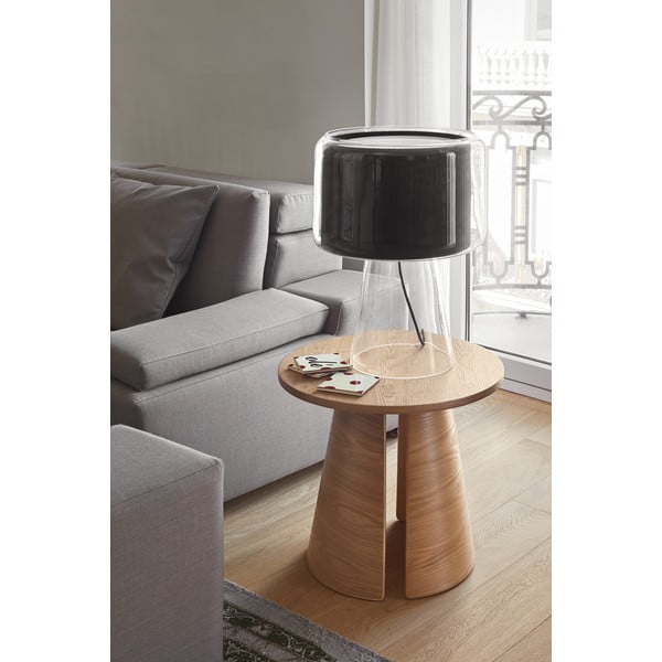 Tammedekooriga ümmargune abilaud ø 50 cm Cep – Teulat-image-1