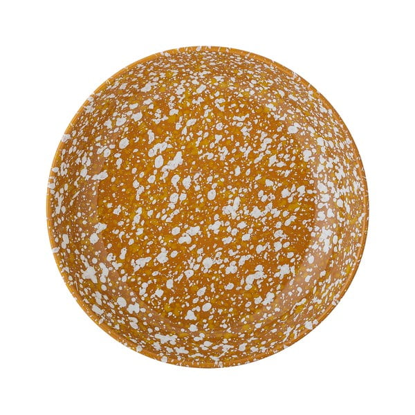 Oranžikas ja valge keraamiline sügav taldrik, ø 21 cm Carmel - Bloomingville