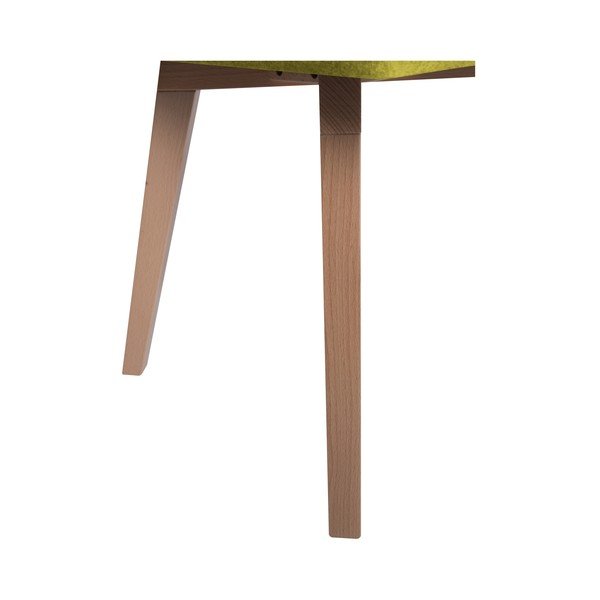 Žlutá jídelní židle Mazzini Sofas Tulip-image-1