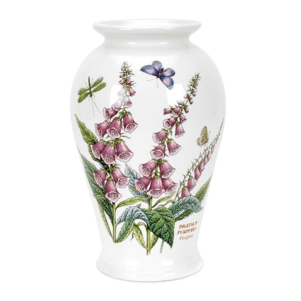 Kameninová váza s květinami Portmeirion Foxglove, výška 20 cm