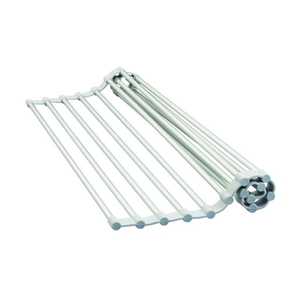 Hõbedane metall valamu äravooluvõrk  47x28 cm Metro – iDesign-image-2