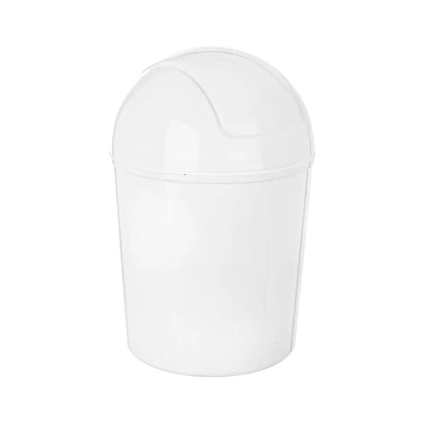 Valge plastikust prügikast 920 ml - Orion