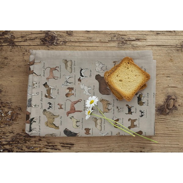 2 salvrätiku komplekt, 47 x 65 cm Dog Types - Little Nice Things-image-2