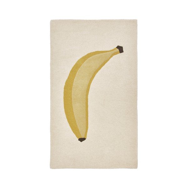 Laste villasegu vaip 80x140 cm Banana - OYOY Mini