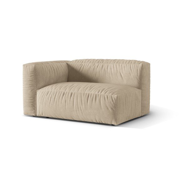 Beež-kreem bukleekangast diivanimoodul (vasak nurk) Martina - Micadoni Home-image-1