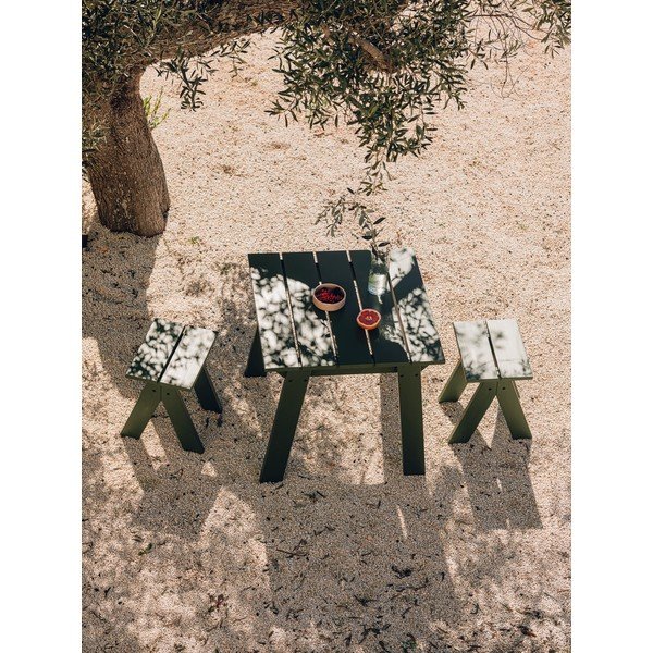 Roheline puidust aiatool Navo - noo.ma-image-3