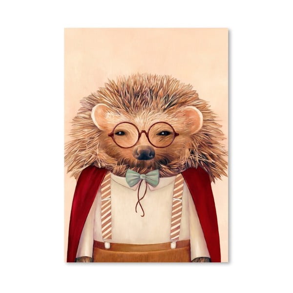 Plakát Hedgehog, 30x42 cm