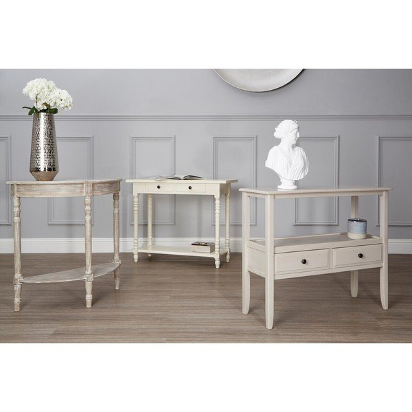 Elevandiluu männipuidust konsoollaud 35x96 cm Heritage - Premier Housewares-image-3