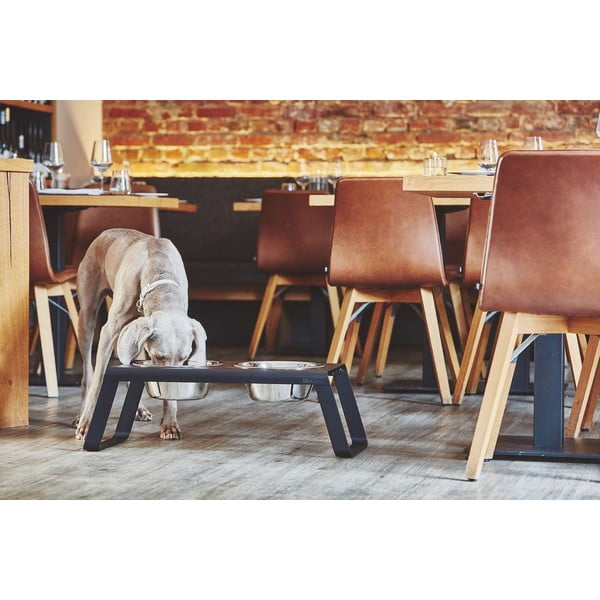 Metall kausside komplekt koos alusega Desco Black L – MiaCara-image-1