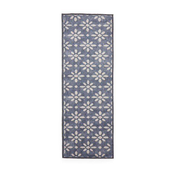 Tumesinine pestav vaip 76x230 cm Coral Blue - Think Rugs