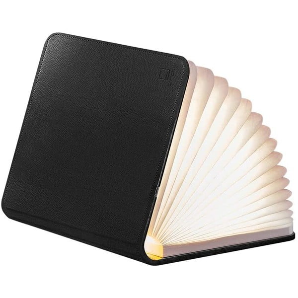 Must väike LED laualamp raamatukujulisena Booklight - Gingko