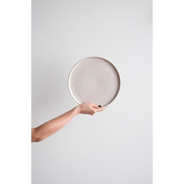 Heleroosa keraamiline suur taldrik, ø 27,5 cm Dust - ÅOOMI-image-1