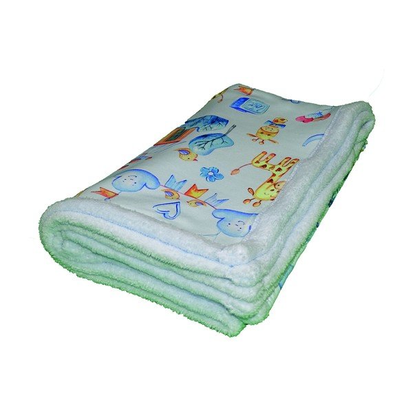 Helesinine beebitekk 80x100 cm - OYO kids-image-1