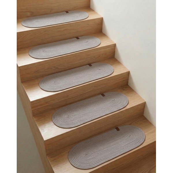 Taupe trepiastmete komplekt, 16 tk, 25x65 cm Milo - Vitaus-image-1