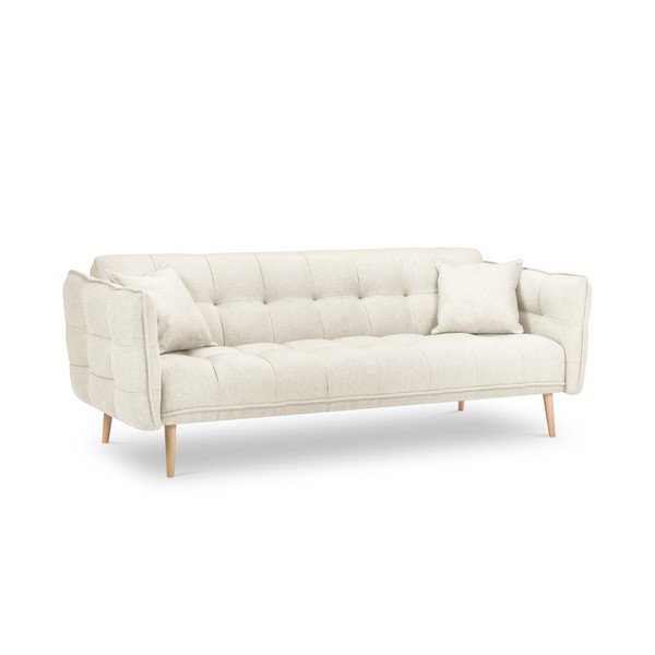 Kreemjas diivanvoodi Canna - Mazzini Sofas-image-2
