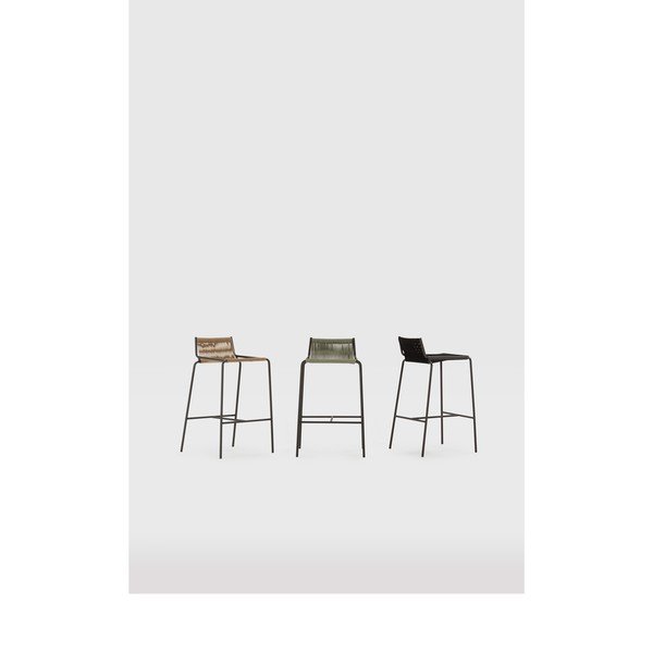 Roheline metallist baaritool (istme kõrgus 65 cm) Emily - Marckeric-image-1