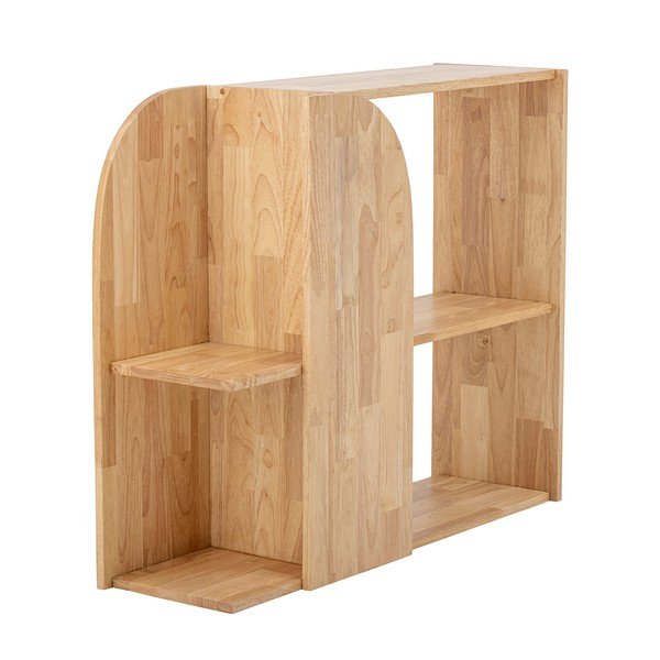 Kummipuidust raamaturiiul 85x70 cm Alec - Bloomingville-image-3