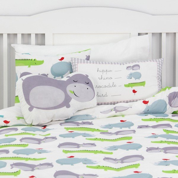 Laste puuvillane padi ja padi , 140 x 200 cm Hippo - Mr. Fox-image-4