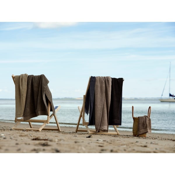 Pruun puuvillane rätik 70x140 cm - Zone-image-2