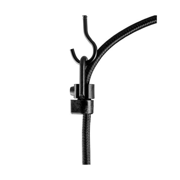 Valge kolmekäeline rippvalgusti musta TSUKI pistikupesaga Tsuki - Sotto Luce-image-2