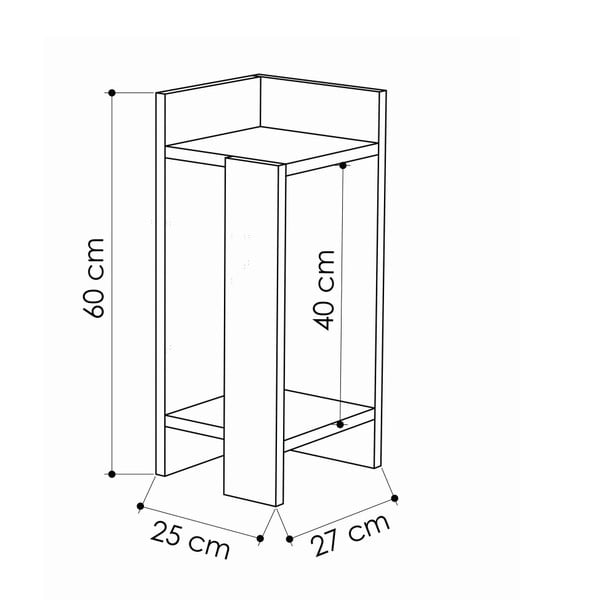 2 valge öökapi komplekt Elos - Decortie-image-2