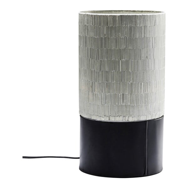Černá stolní lampa Kare Design Coachella, výška 28 cm