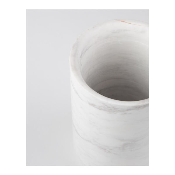 Valge marmorist vaas Fajen - Zuiver-image-3