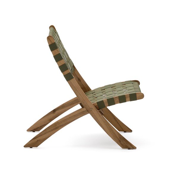 Roheline puidust aiatool Chabeli - Kave Home-image-3