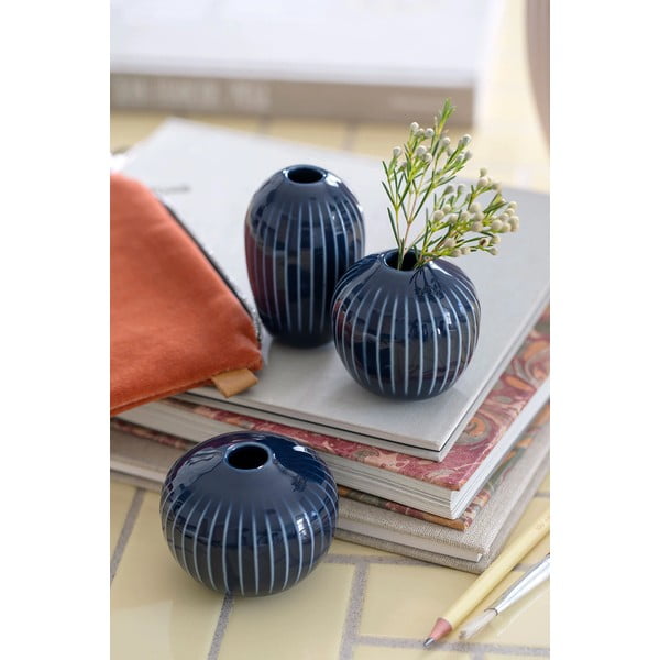 Komplekt 3 miniatuurset kivivara vaasi Hammershoi Miniature Hammershøi - Kähler Design-image-3