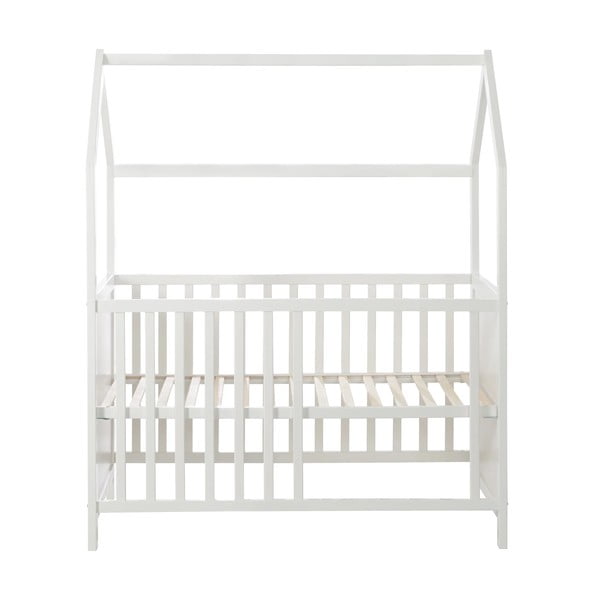 Valge võrevoodi 60x120 cm - Roba-image-1