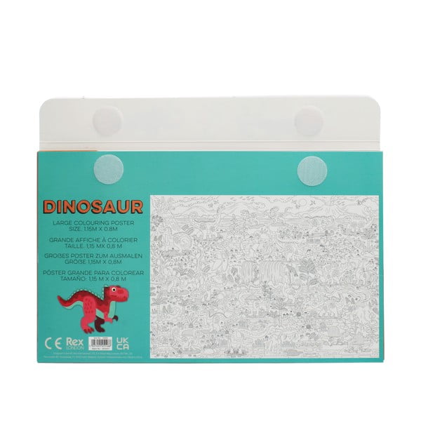 Värviraamat Baby Dinos - Rex London-image-4